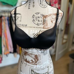 Victoria's Secret Black and Leopard Bra